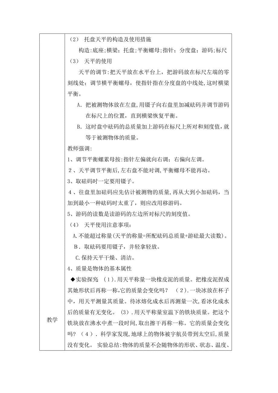 集体备课活动记录表_第5页