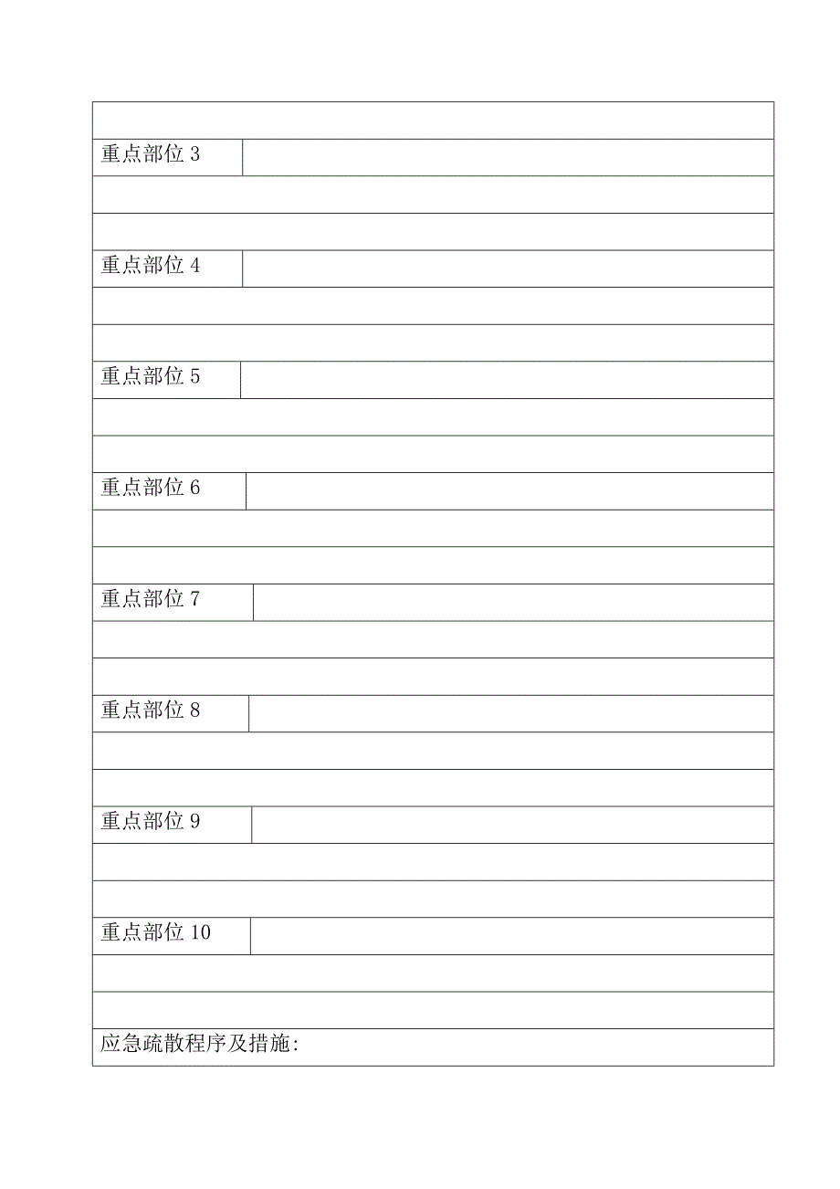 消防安全重点单位灭火和应急疏散方案_第4页