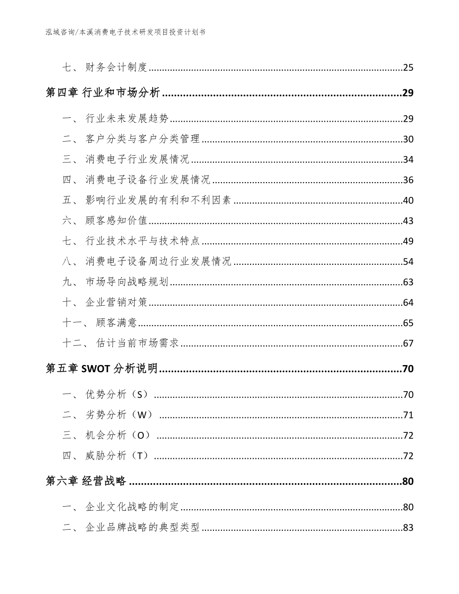 本溪消费电子技术研发项目投资计划书_第2页