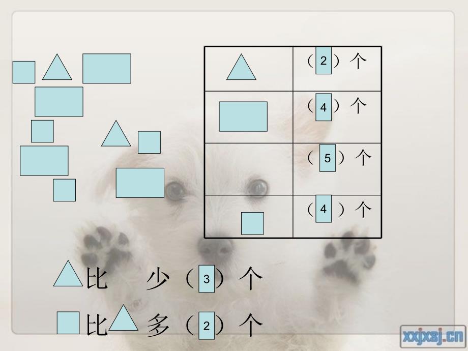 小学一年级数学比长短练习_第3页