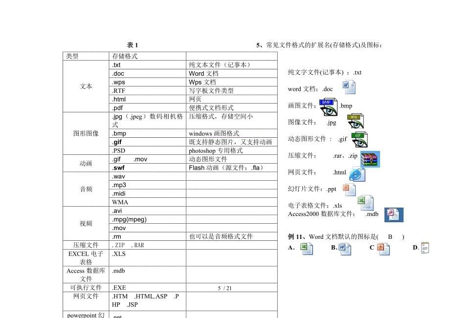 2015武平一中信息技术必修复习纲要_第5页