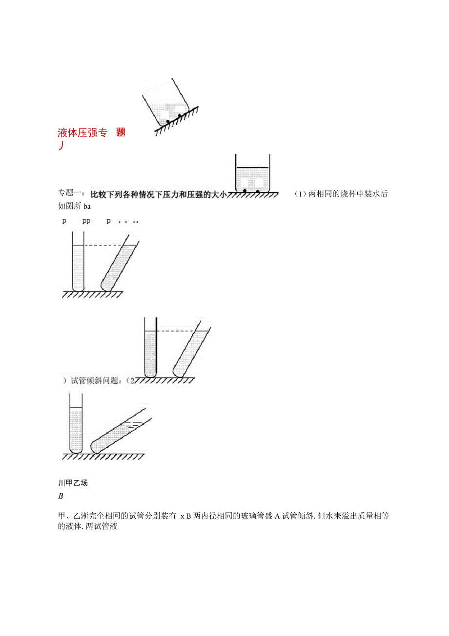 液体压强专题_第1页