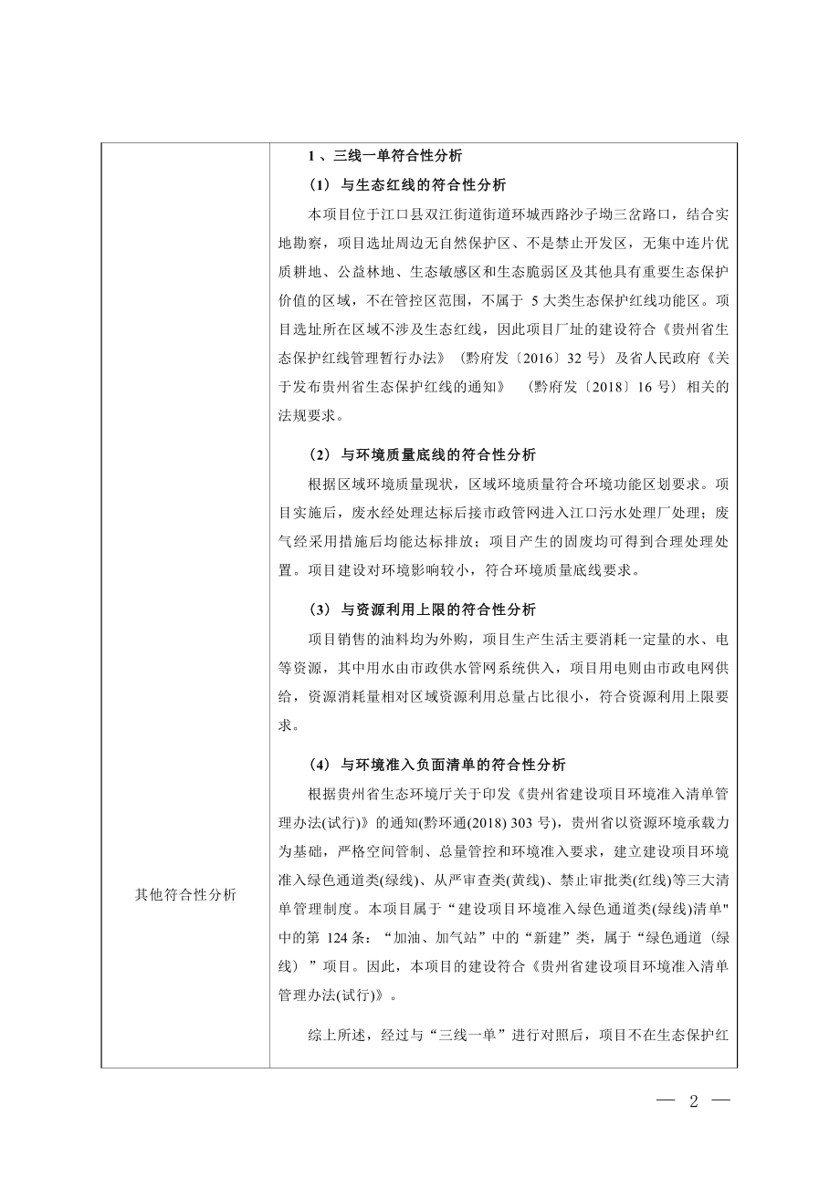 江口县粮食局汽车队石油加油站建设项目环评报告.docx_第4页