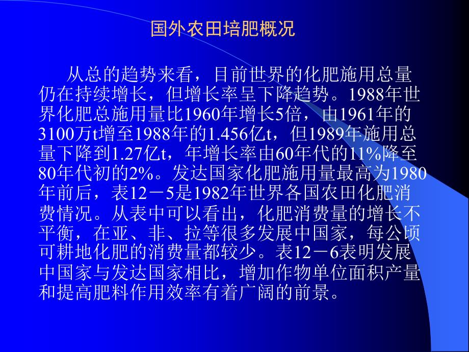 国外农田发展趋势分析研究_第1页