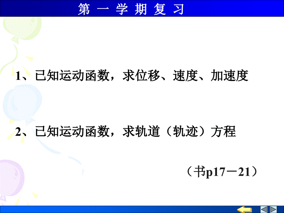 大学物理总复习上_第4页