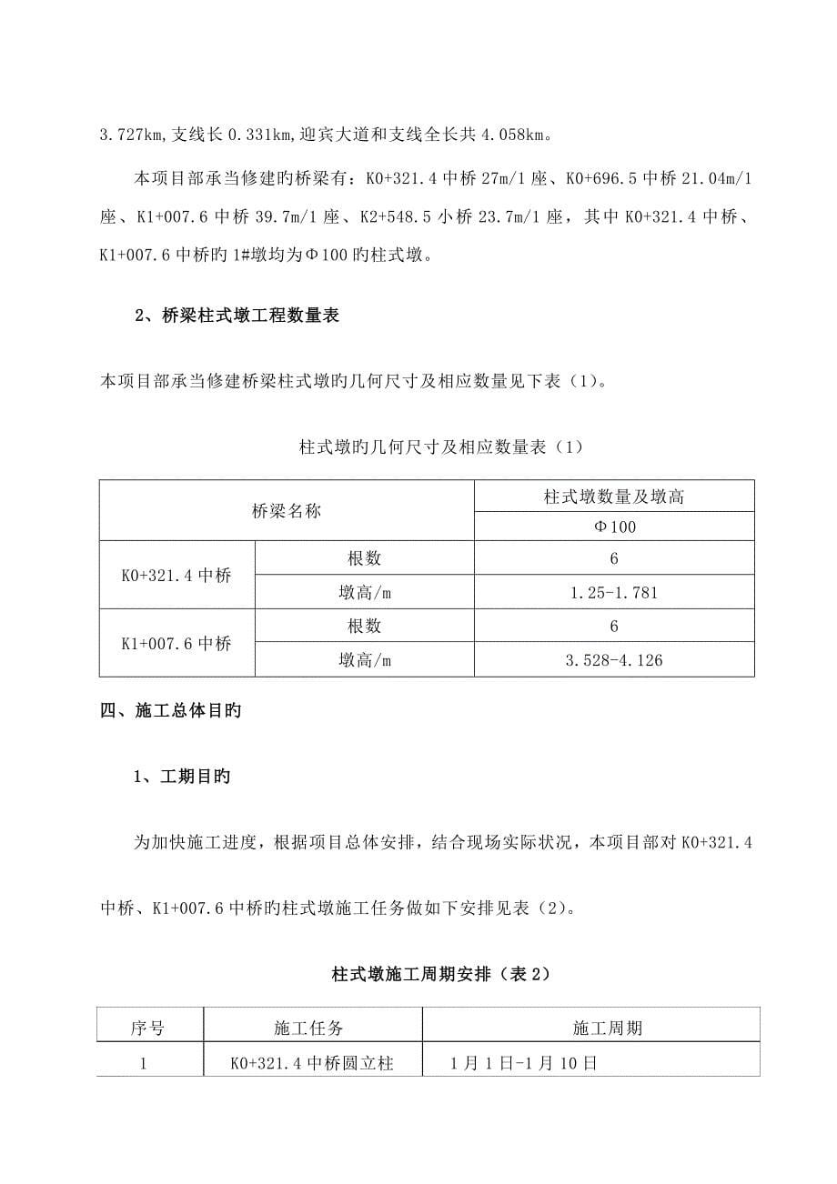 柱式墩综合施工专题方案_第5页