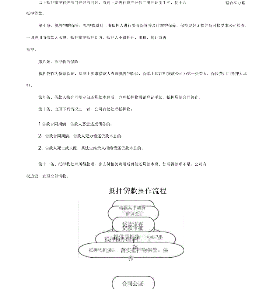 抵押贷款管理办法_第2页