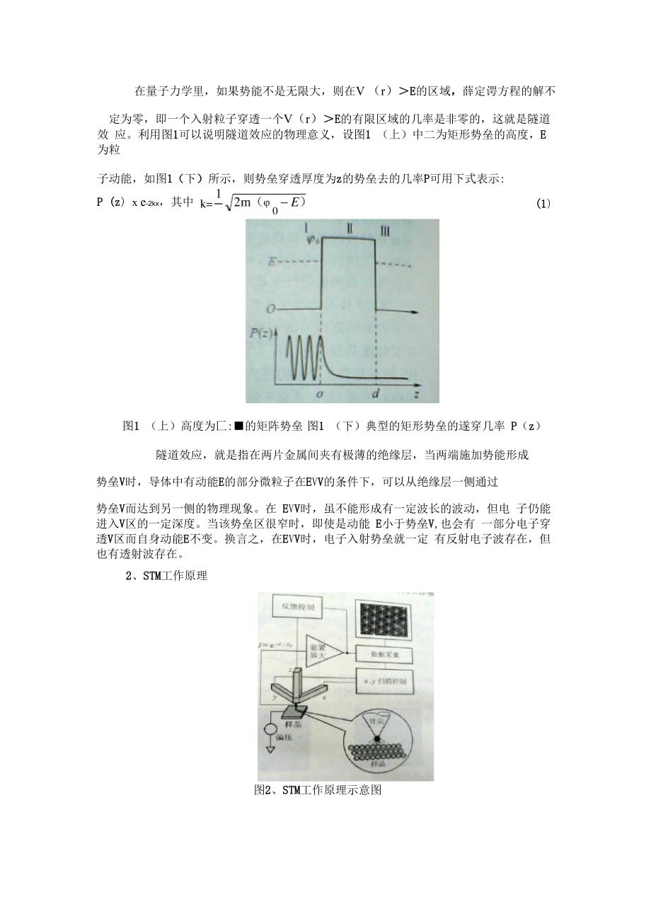 扫描隧道显微镜的原理和应用_第3页