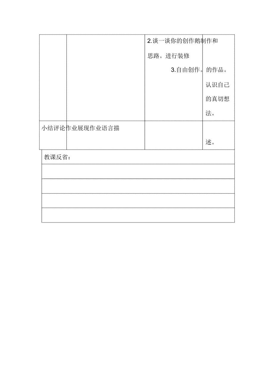 (岭南版)小学美术一年级下册教案有趣的鞋.doc_第5页