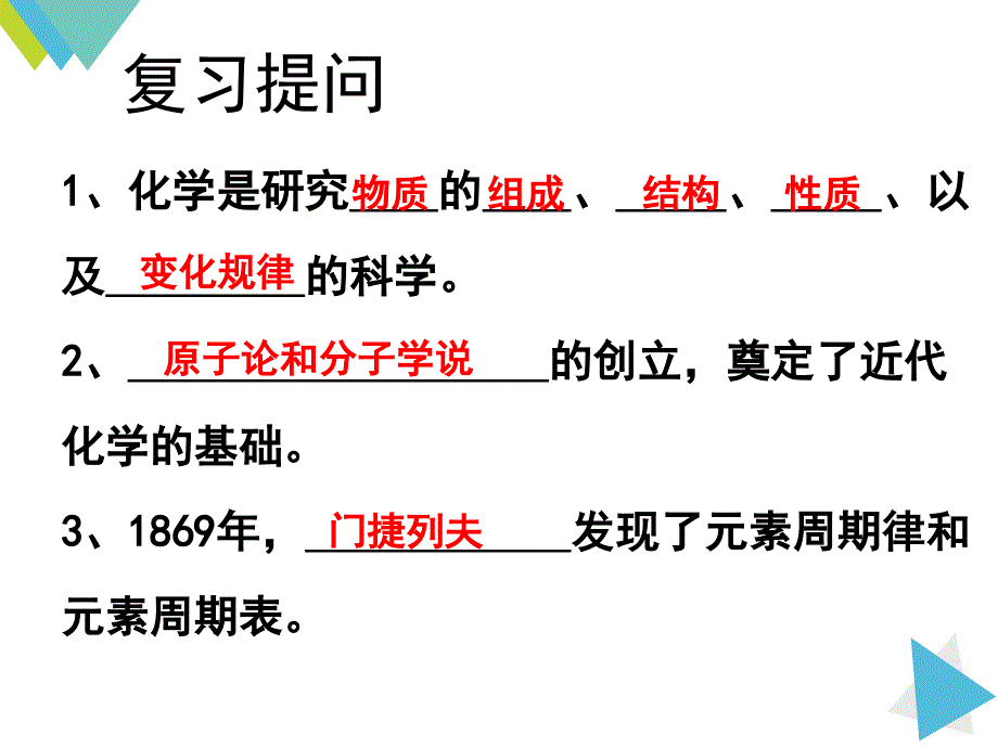 人教版九年级上册第一单元1.1物质的变化和性质_第2页