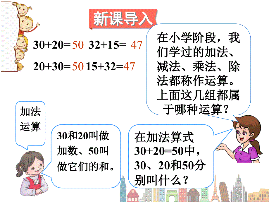 新人教版四年级下册数学第三单元加法交换律课件ppt_第2页