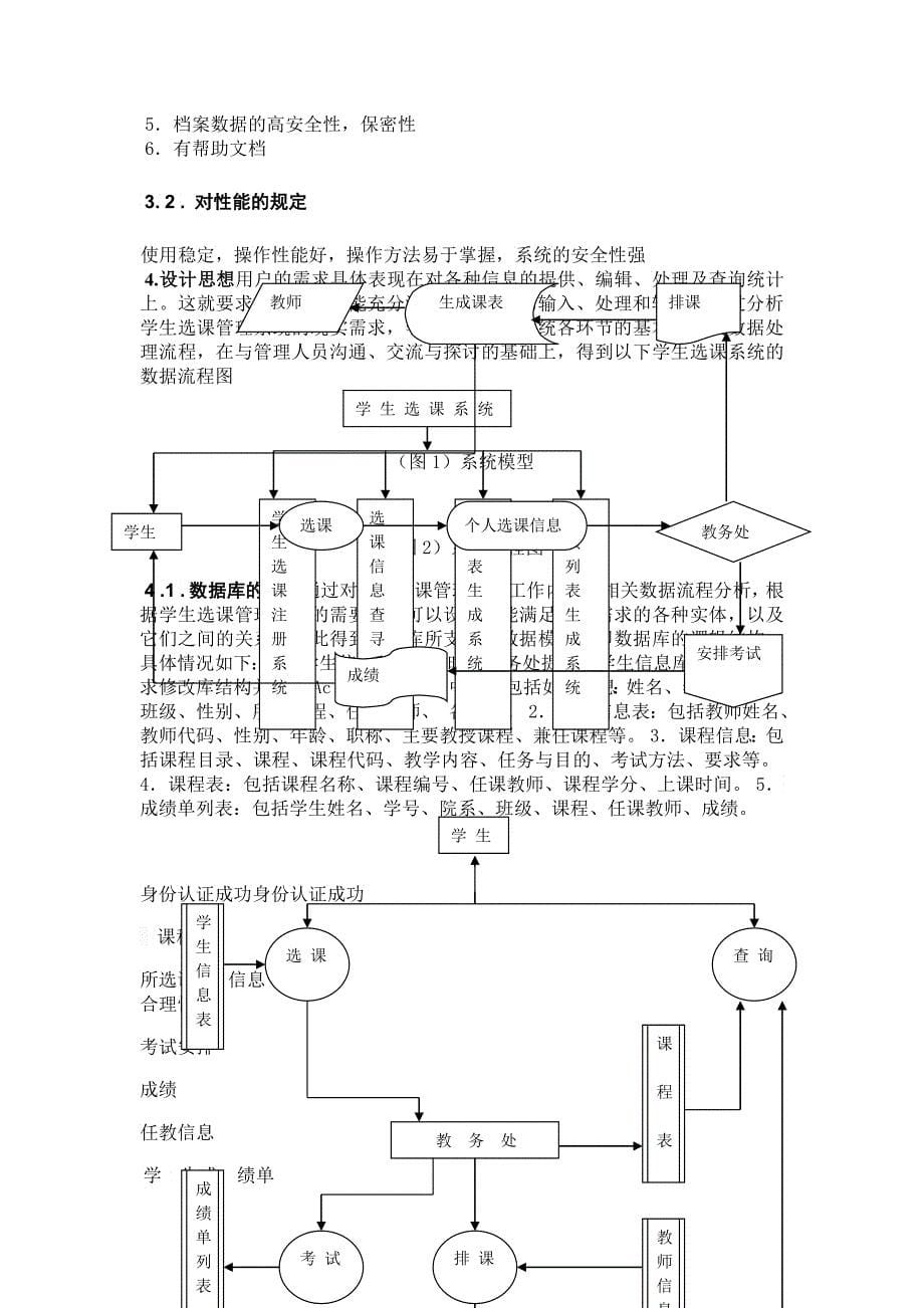 《软件工程》课程设计学生成绩信息管理系统_第5页