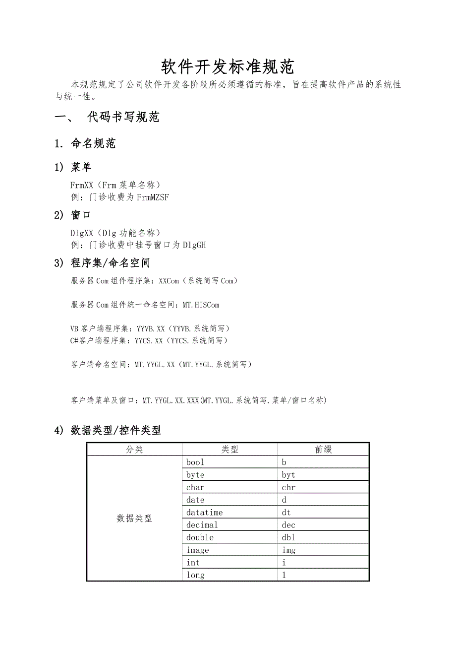 软件开发标准规范_第1页