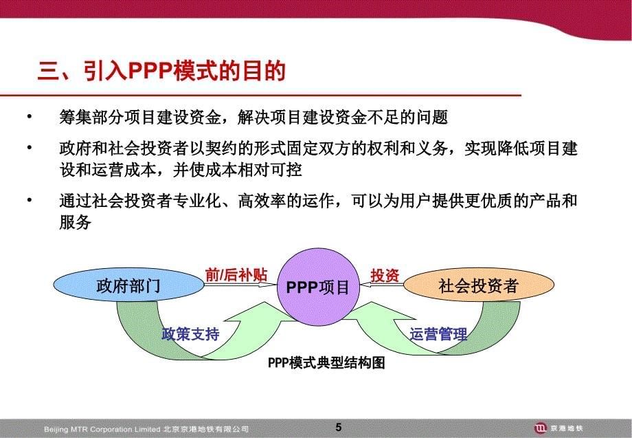 北京地铁四号线PPP模式的介绍PPT精选文档_第5页