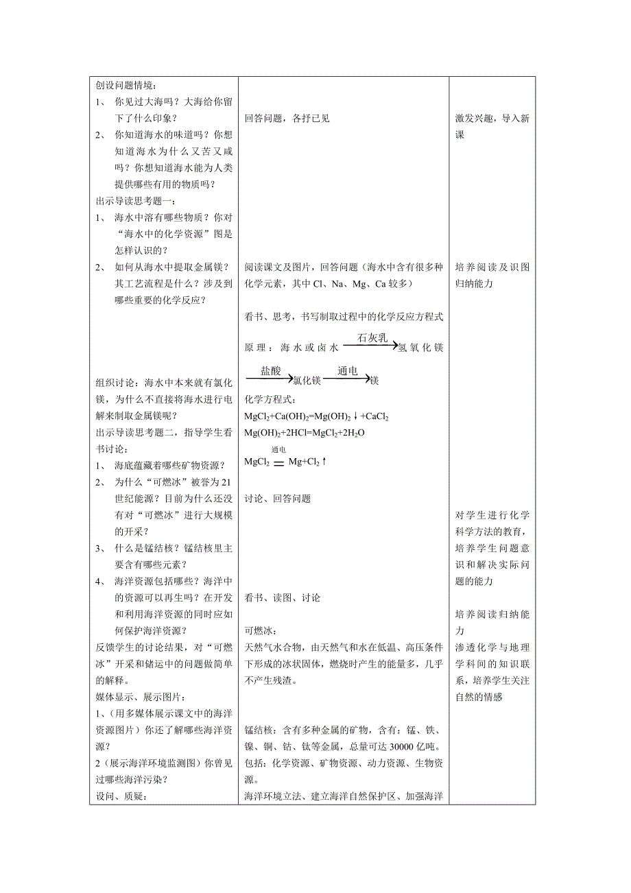 海洋化学资源的教案.doc_第3页