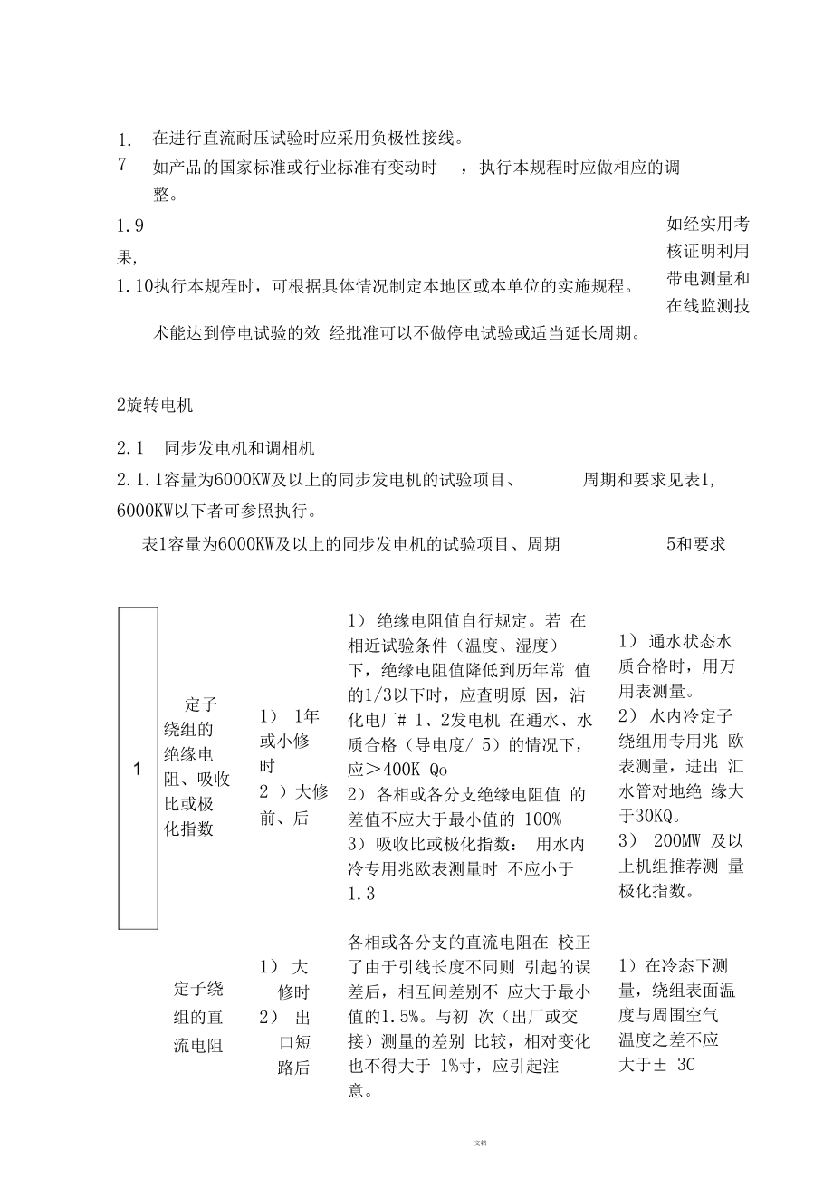 电气预防性试验规程_第2页