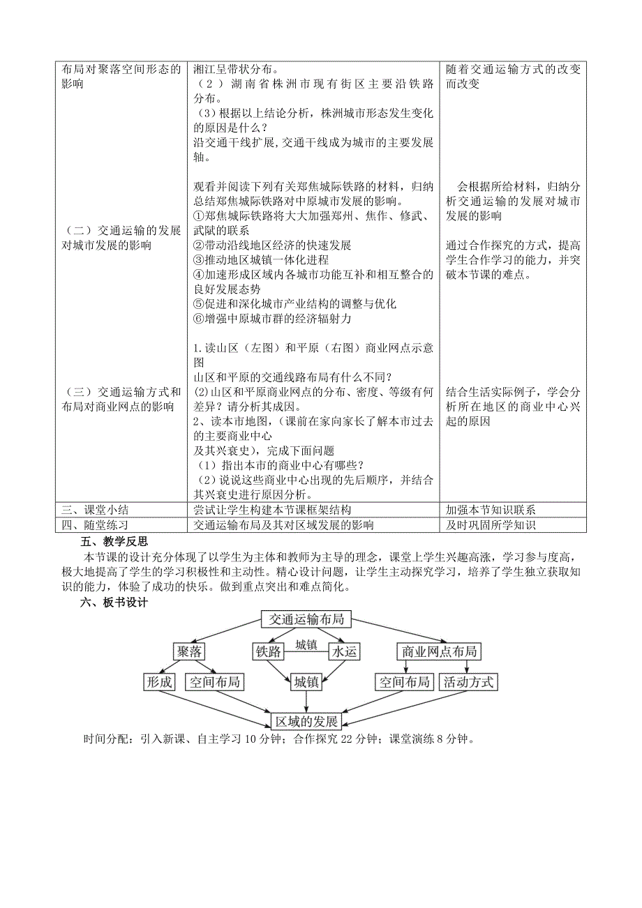 河南省焦作市2015年高中地理3.4交通运输布局及其对区域发展的影响说课稿湘教版_第2页