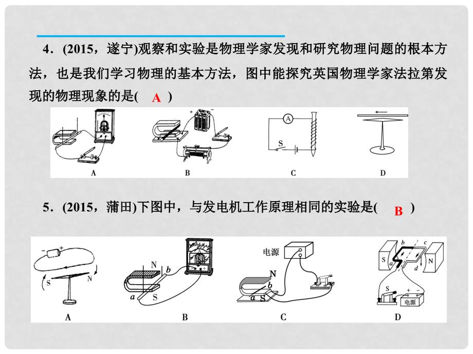 九年级物理全册 期末检测题课件 （新版）新人教版_第4页