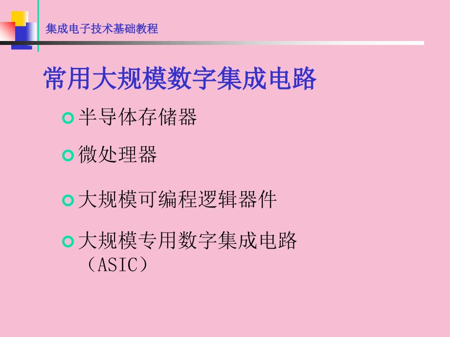 数电新章大规模数字集成电路ppt课件_第2页