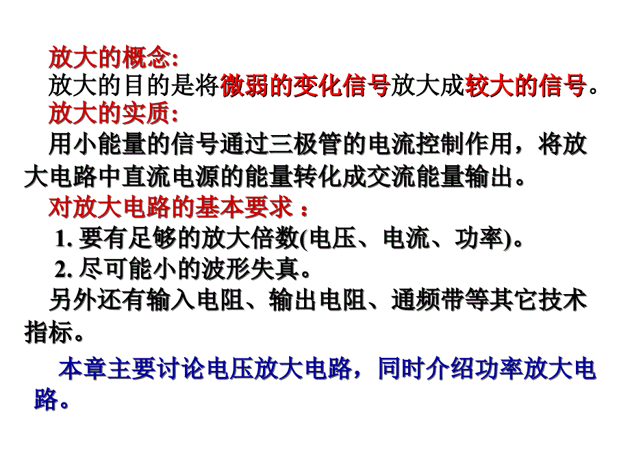 电工15基本放大电路PPT课件_第3页