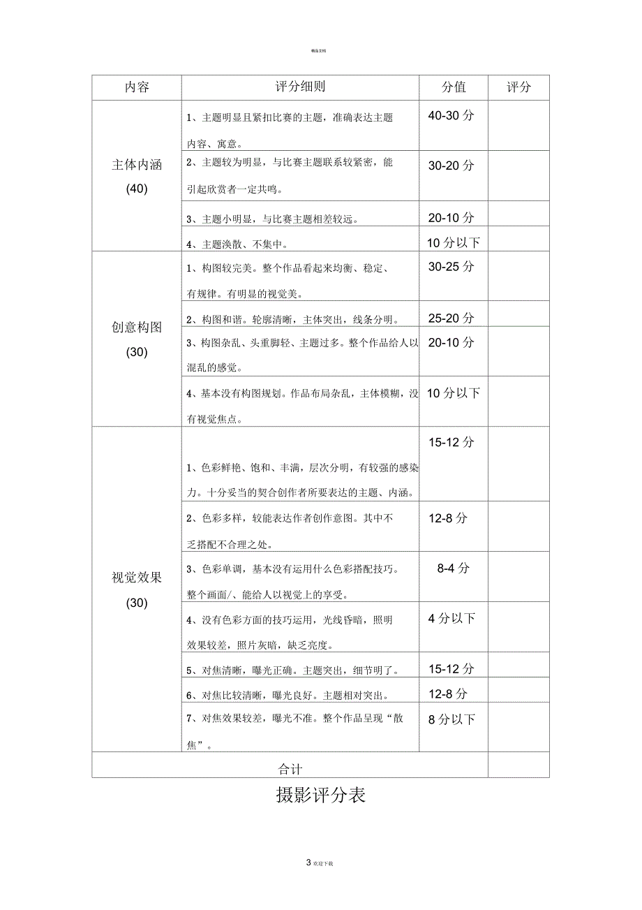 摄影比赛活动方案_第3页