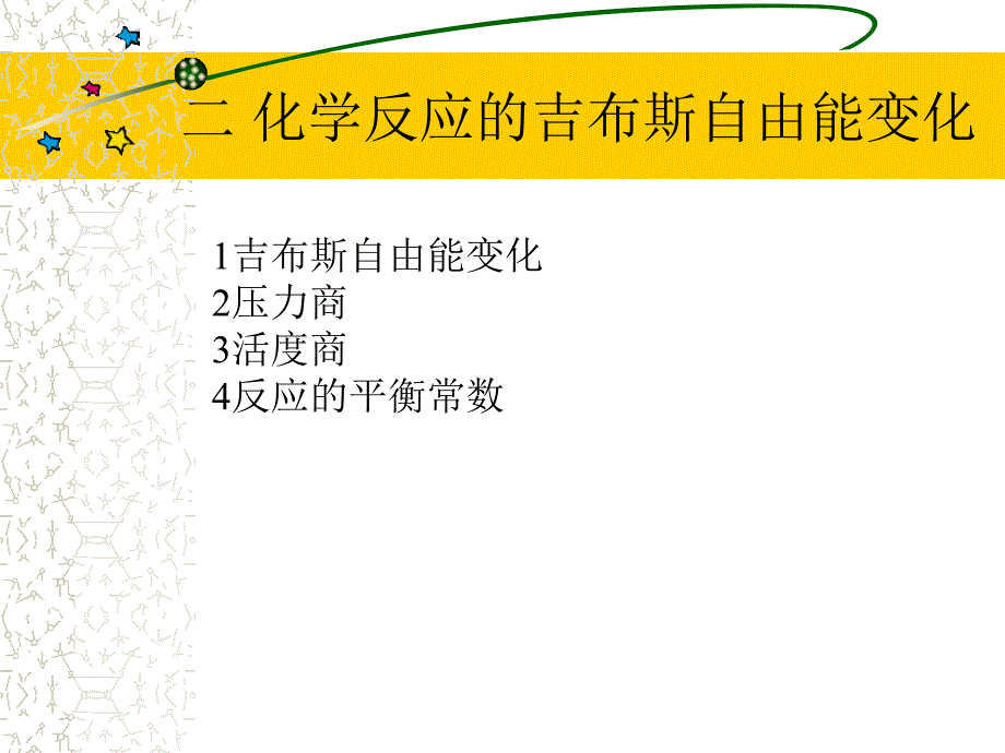 化学反应的吉布斯自由能变化及平衡常熟_第3页