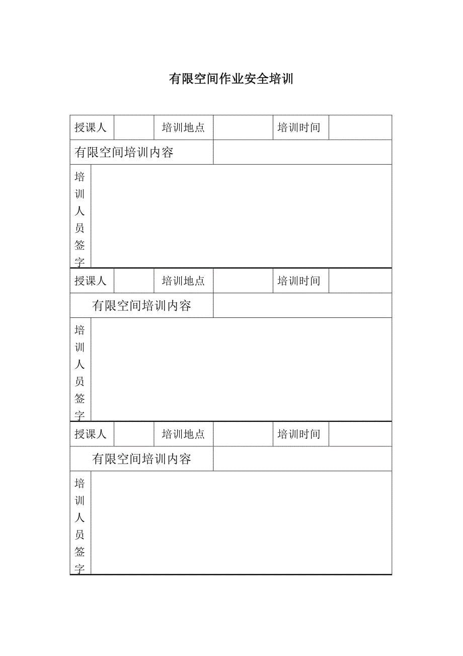 有限空间台账_第5页