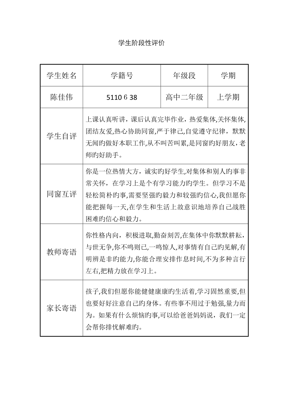 学生阶段性评价_第3页