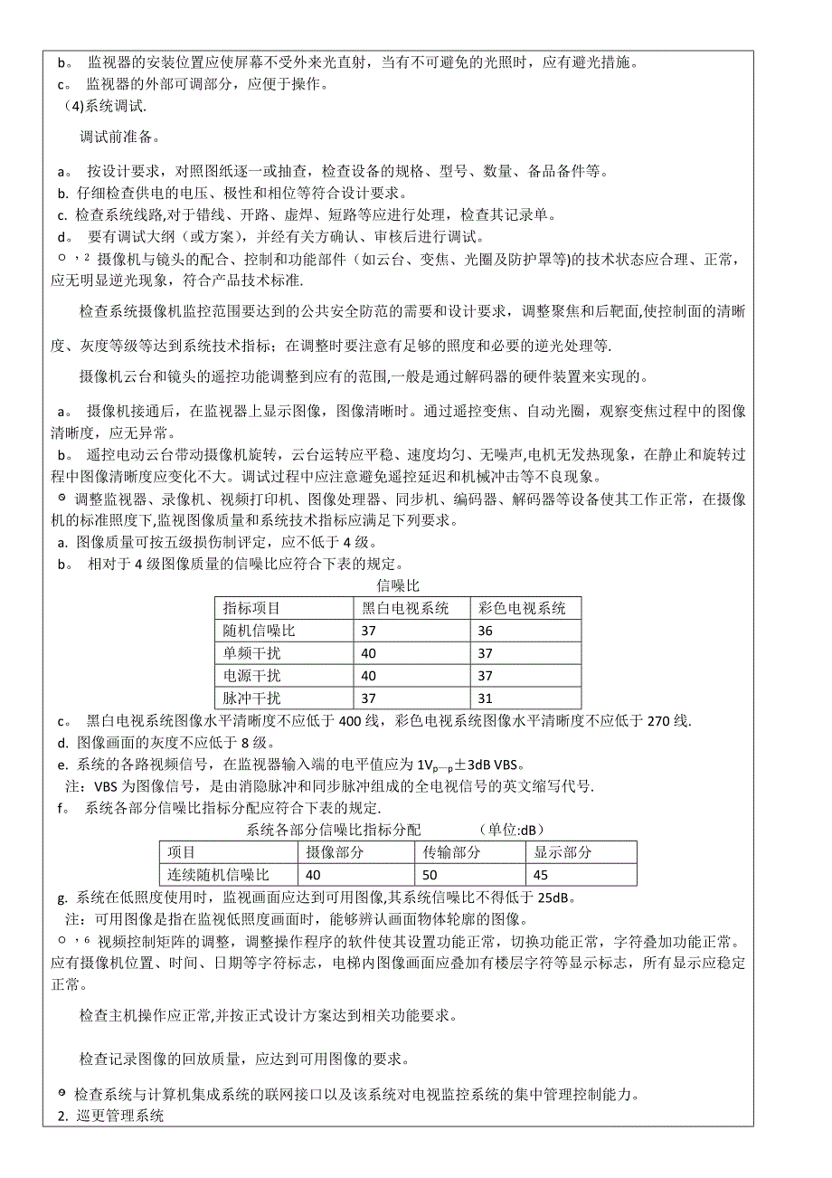 安全防范系统工程技术交底记录_第4页