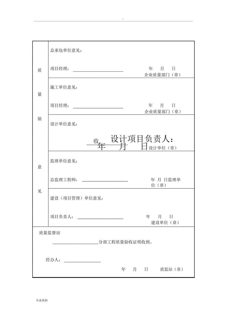 工程质量监督停监点报验单_第5页