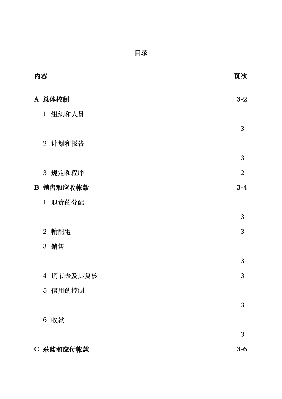 企业内部控制问卷_第1页