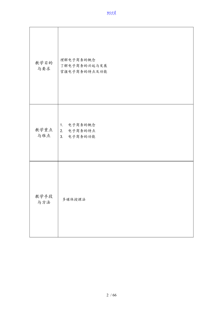 旅游电子商务教案设计_第2页