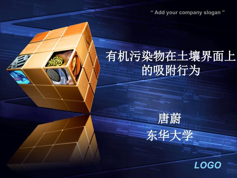 有机污染物在土壤界面上的吸附行为.ppt