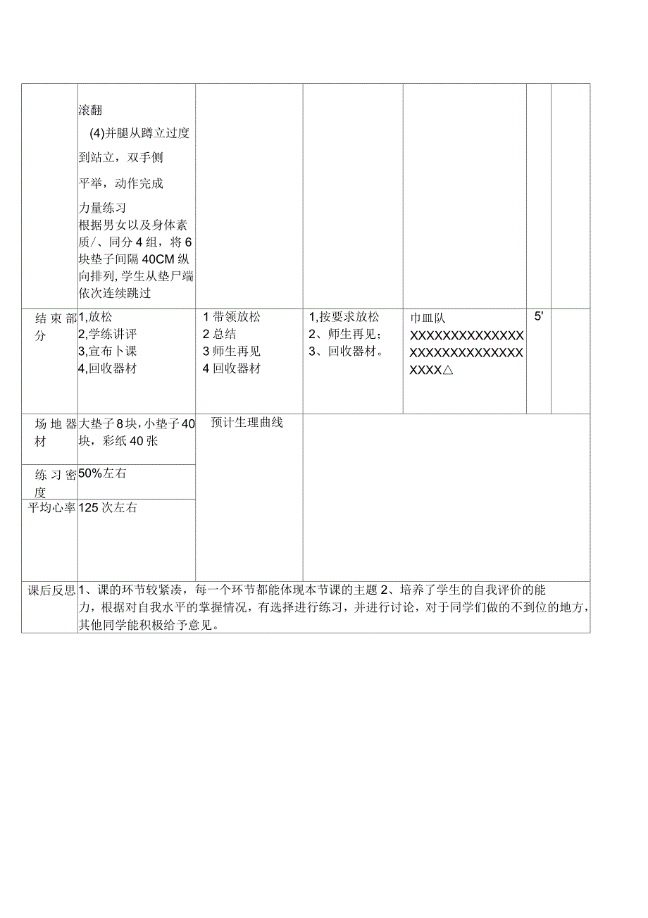 初中体育鱼跃前滚翻教案_第4页