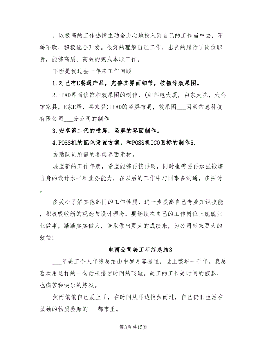 2022年电商公司美工年终总结_第3页