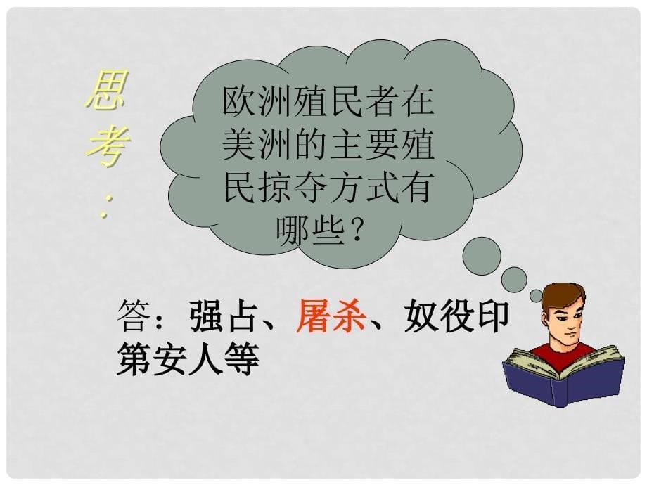 九年级历史上册 第14课 资本主义的殖民掠夺和扩张课件 中华书局版_第5页