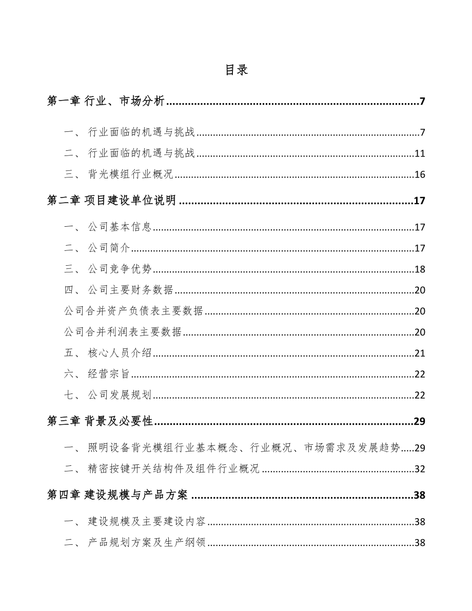 珠海导光结构件项目可行性研究报告_第2页