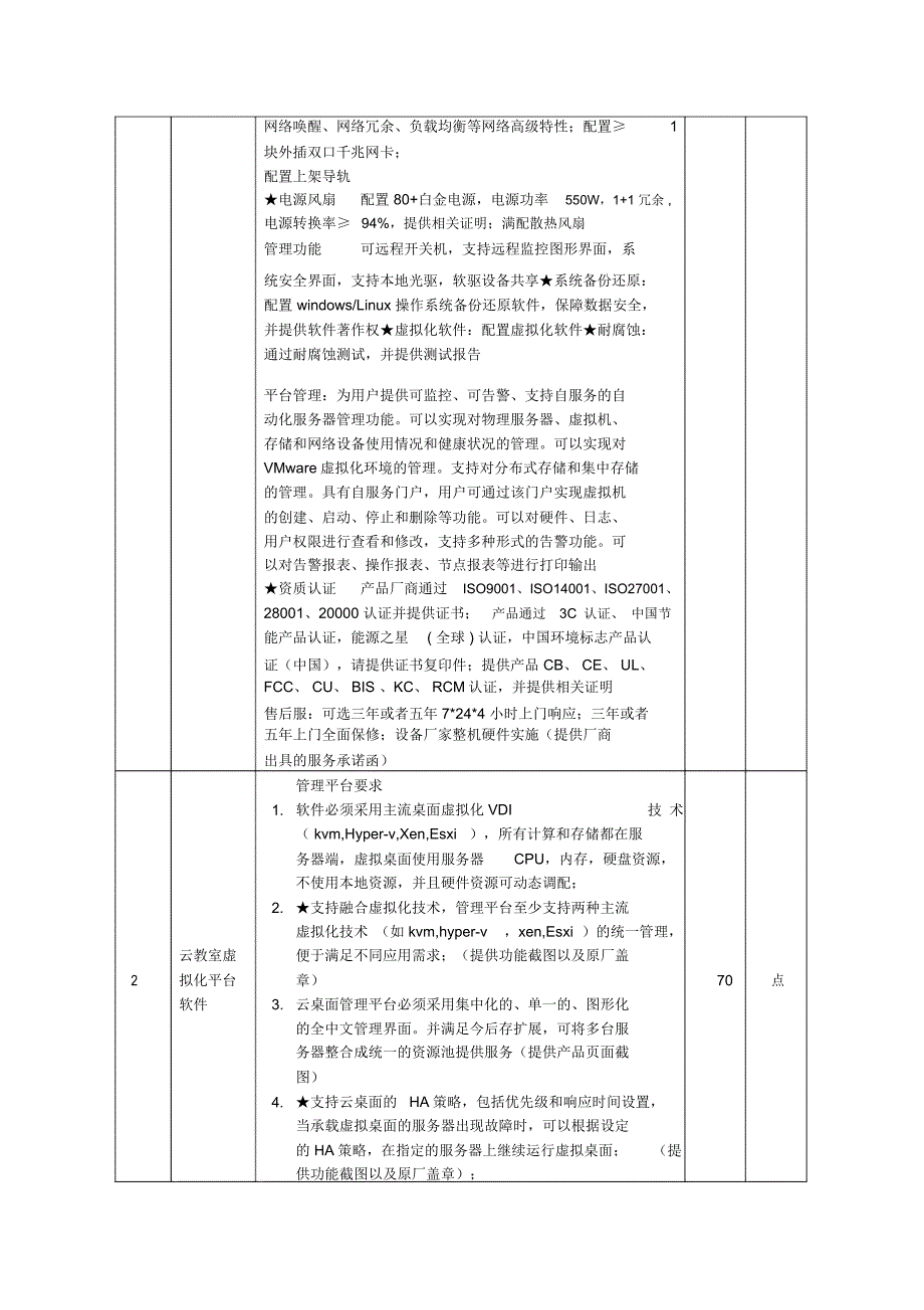 机房建设项目要求及其它技术要求_第2页