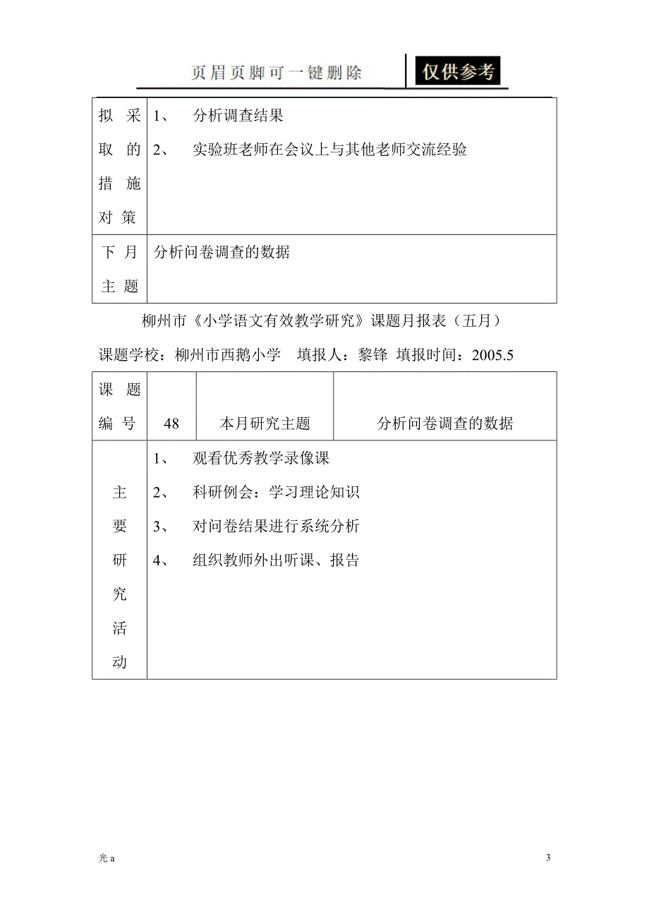 有效课题月报表[应用材料]_第3页