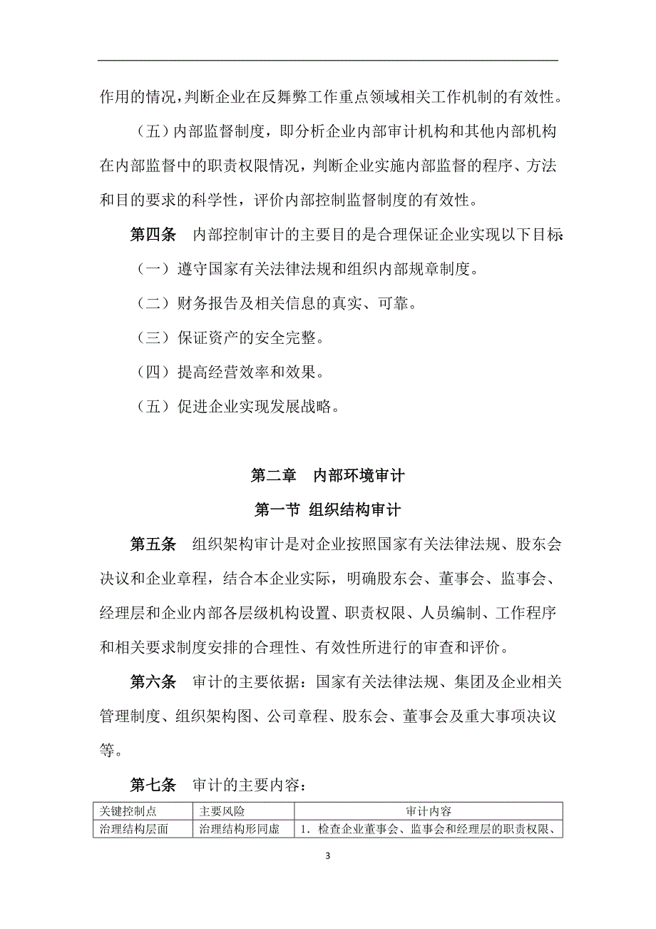 集团内部控制审计指引_第3页