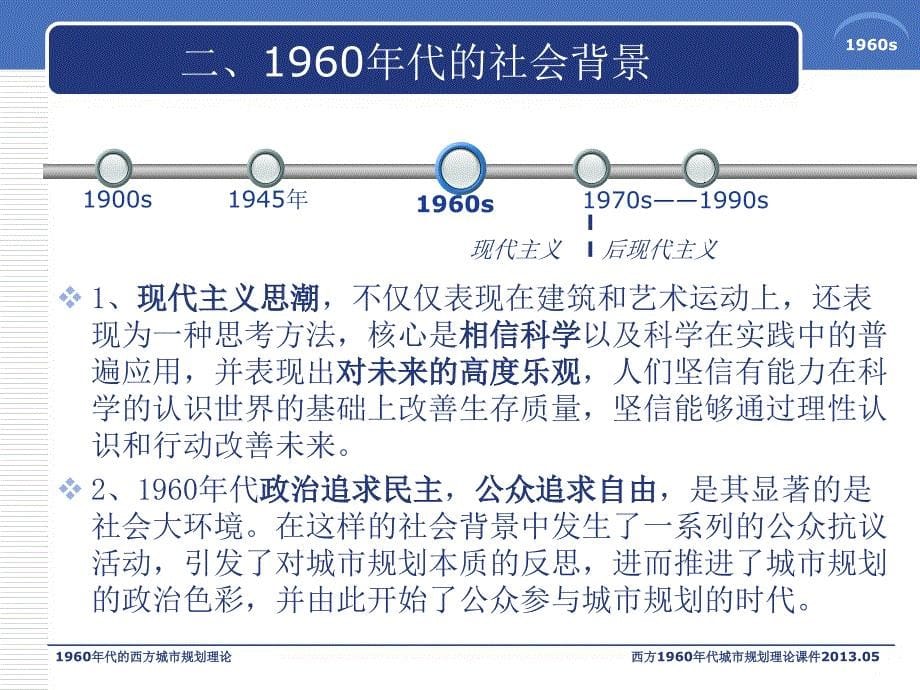 西方1960年代城市规划理论课件_第5页