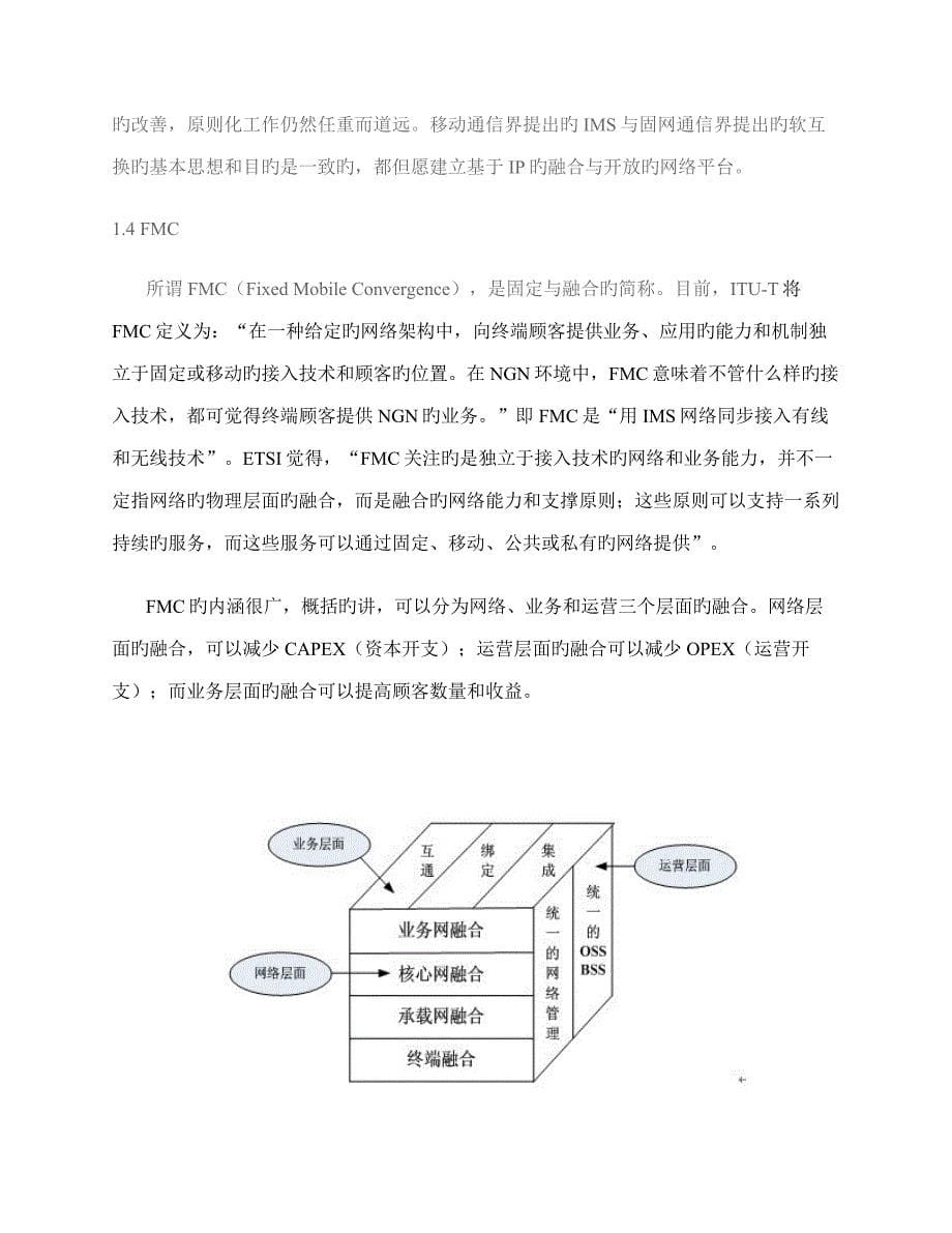 IMS全新体系专题研究及其增值业务能力分析_第5页