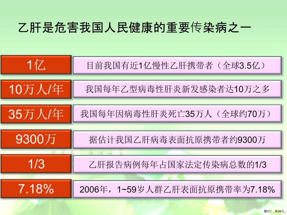 5蔡庆华14年3月母婴阻断培训乙肝_第3页