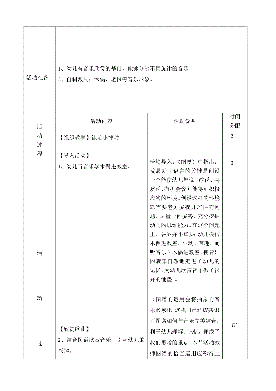 玩偶进行曲音乐活动说课教案_第3页