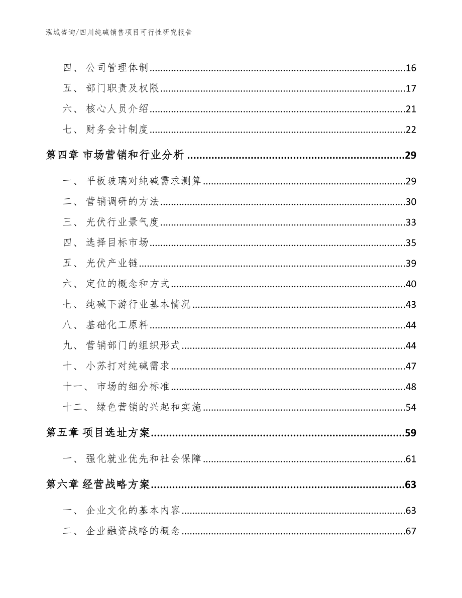 四川纯碱销售项目可行性研究报告【参考范文】_第3页