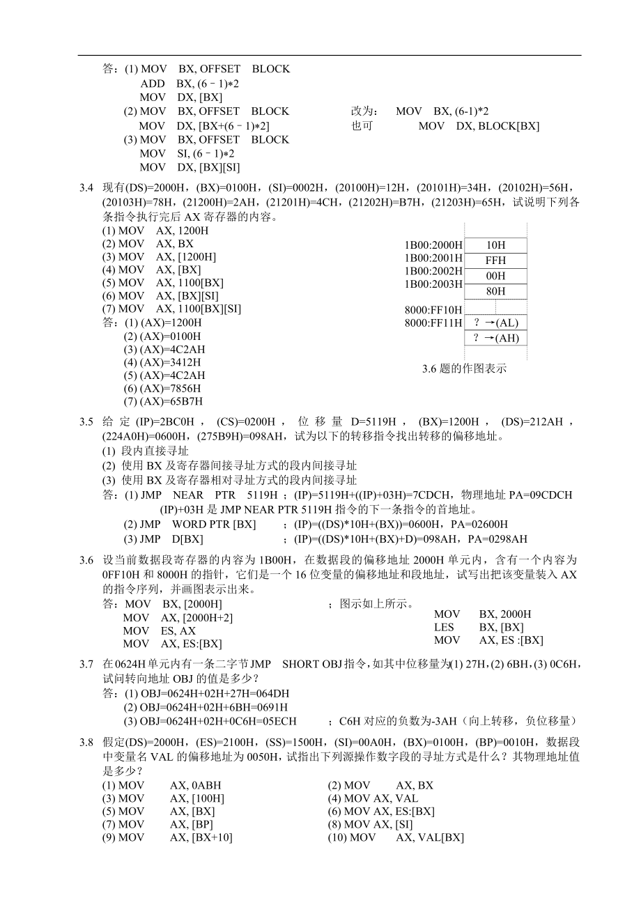 IBM-PC汇编语言程序设计答案(第2版)_第4页