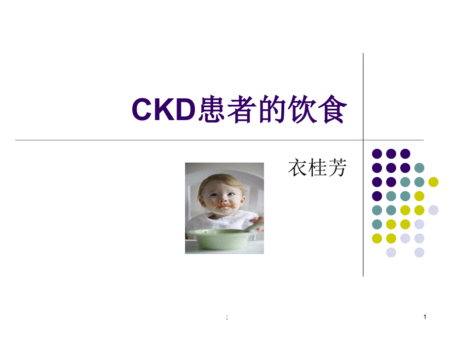 CKD患者的饮食ppt课件_第1页