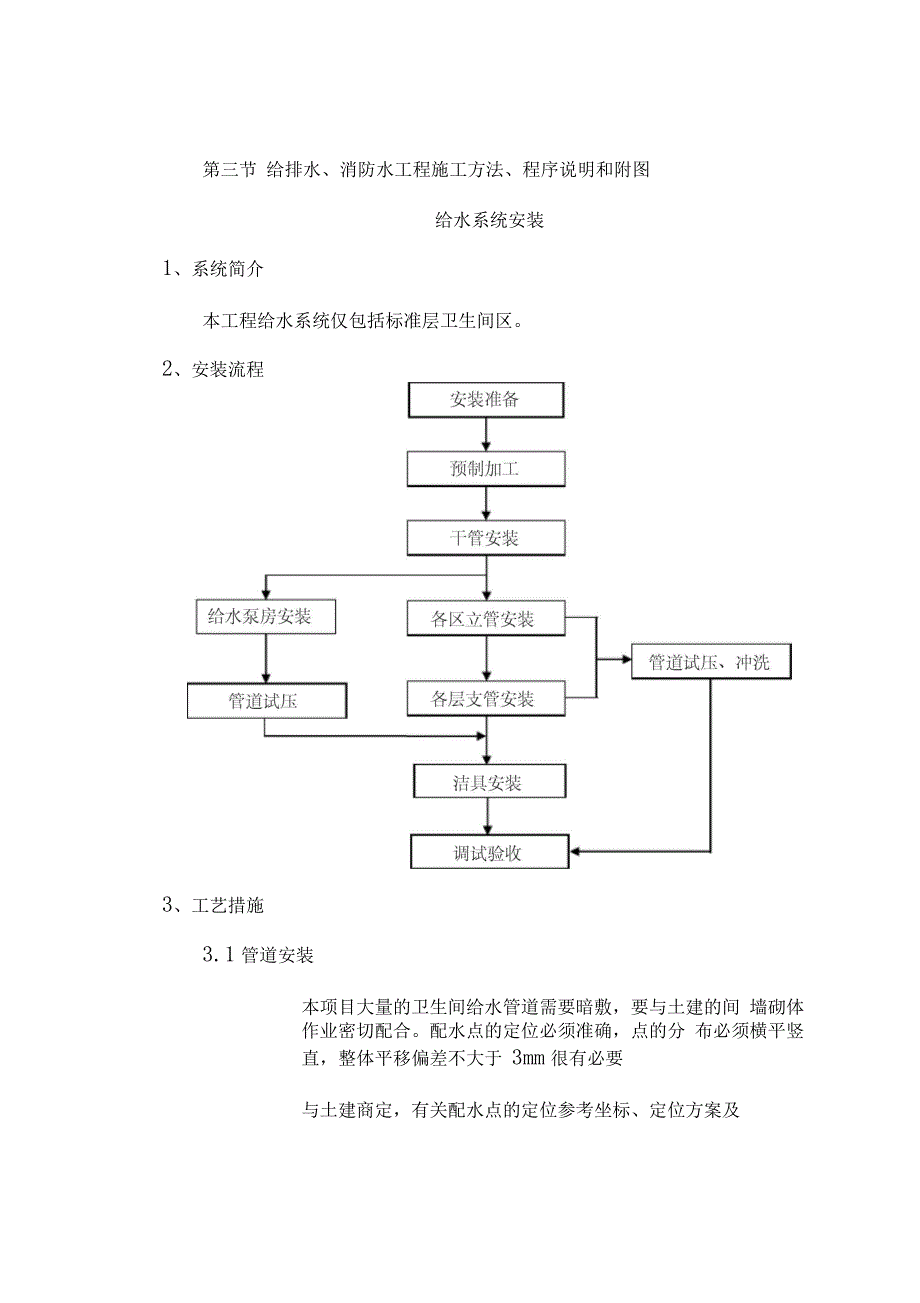 给排水消防水施工方案要点_第1页