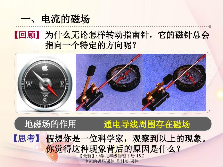 最新九年级物理下册16.2电流的磁场苏科版_第2页