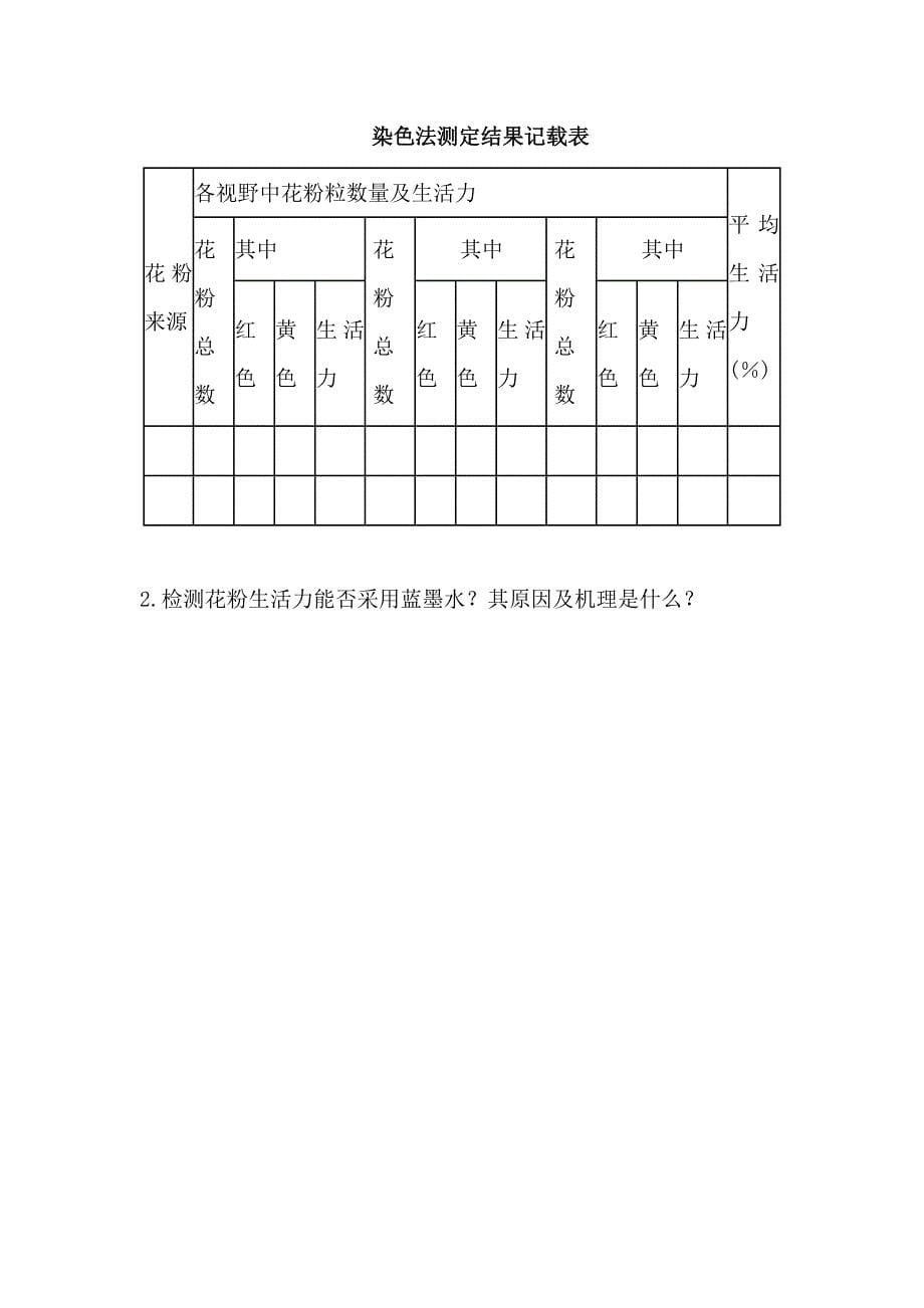 花粉的形态观察及生活力测定.doc_第5页